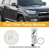 White plastic electric fuel pump assembly with black wiring and bracket for toyota 4runner 2010-2019 4.0l back side