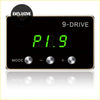 Black 9 drive electronic throttle controller with green led display and silver buttons for Nissan Navara D40 YD25