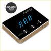 Gold electronic throttle controller for toyota 4runner 2003-2009 with black screen and three silver buttons mode plus minus