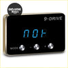Black 9-drive digital electronic throttle controller with gold trim and three silver knobs for toyota 4runner 2003-2009