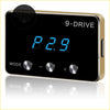 Black and gold 9-drive electronic throttle controller with blue led display for toyota 4runner 2003-2009