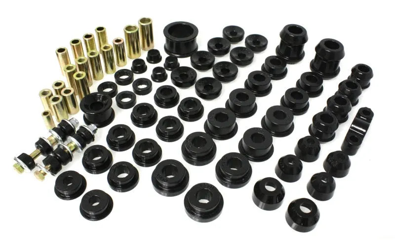 Energy Suspension Hyper-Flex Master Bushing Set - Black (Civic 92-95) — fits Honda Civic