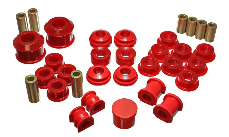Energy Suspension Hyper-Flex Master Bushing Set - Red (RSX 02-04) — fits Acura Rsx