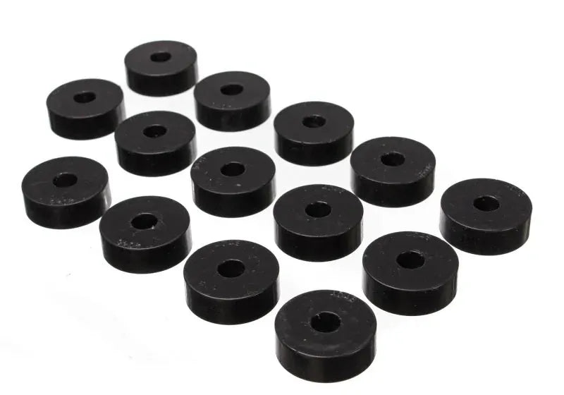 Energy Suspension Body Mount Set - Black (CJ5 - CJ8 72-73) — fits Jeep Cj5