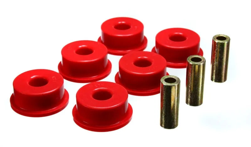 Energy Suspension Rear Differential Carrier Bushing Set - Red (Camaro Gen 5 10-15)