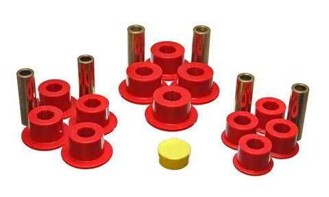 Energy Suspension Rear Leaf Spring Set - Red (Avalanche 05-06) — fits Chevrolet Silverado 1500 Gen 3