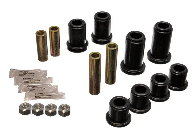 Energy Suspension Front End Control Arm Bushing Set - Black (Avalanche 05-06) — fits Chevrolet Avalanche