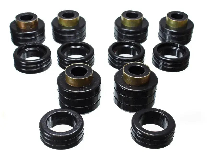 Energy Suspension Body Mounts - Black (Chevy Pickup 2&4WD)