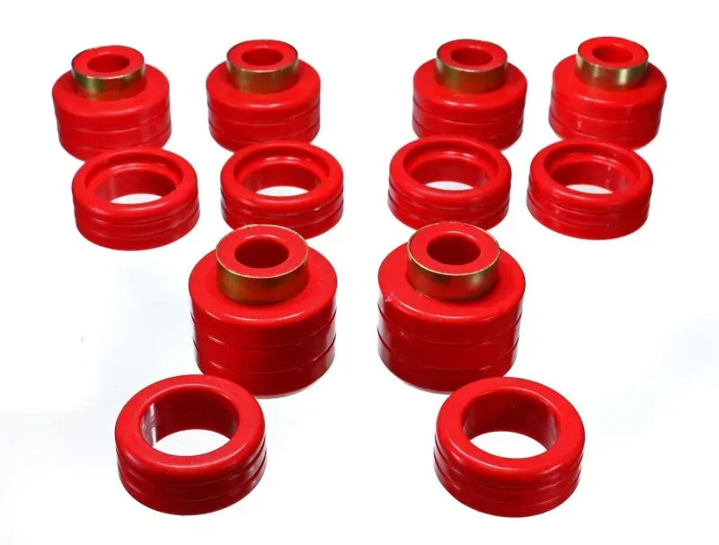 Energy Suspension Body Mounts - Red (C1500 92-97)