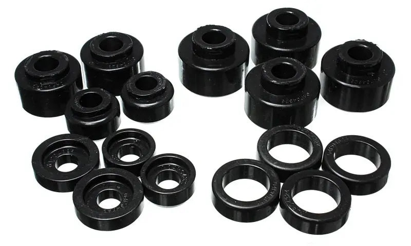 Energy Suspension Body Mount Set - Black (F-250 03-06) — fits Ford F-250