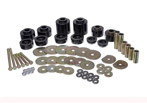 Energy Suspension Body Mount Set - Black (F250 84-98) — fits Ford F-150 Gen 4