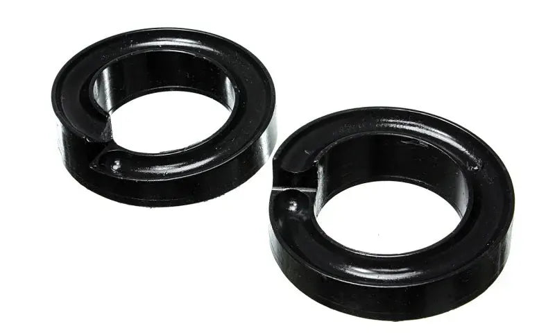Energy Suspension Front Coil Spring Isolator Set - Black (F-250 05-06) — fits Ford F-250
