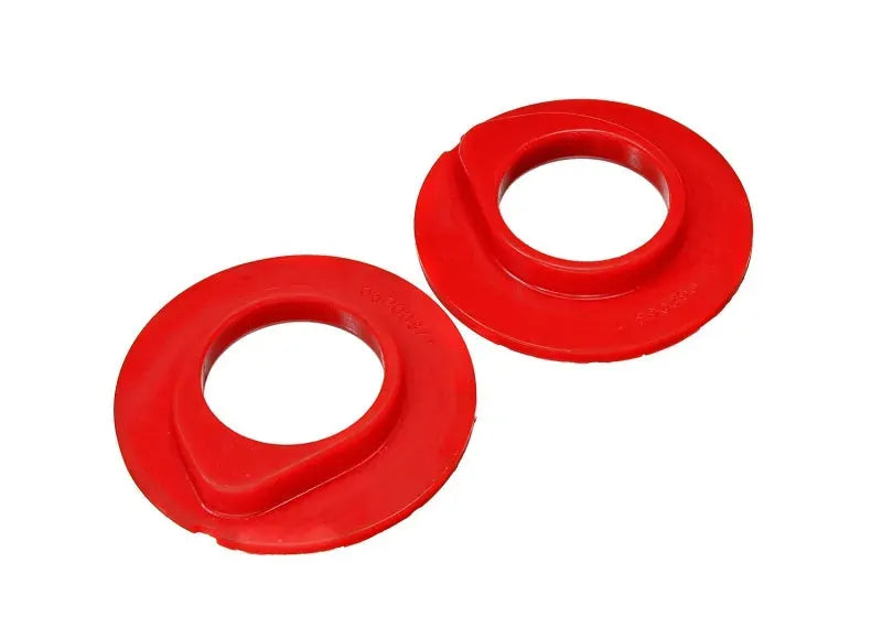 Energy Suspension Front Coil Spring Isolator Set - Red (F-150 GEN 4 92-96)