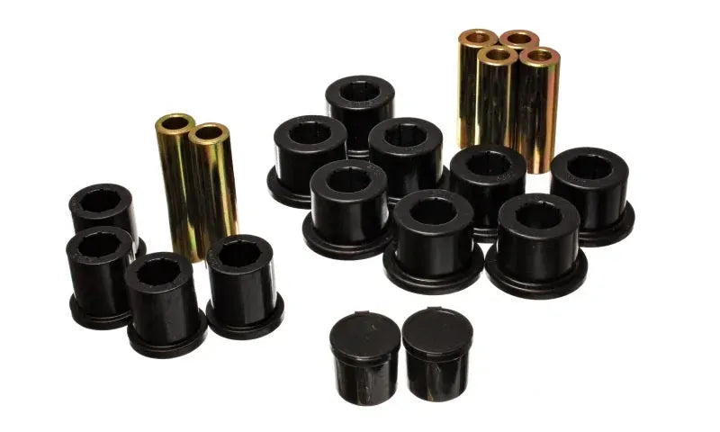 Energy Suspension Rear Spring Bushing Set - Black (Ram 1500 06-08)