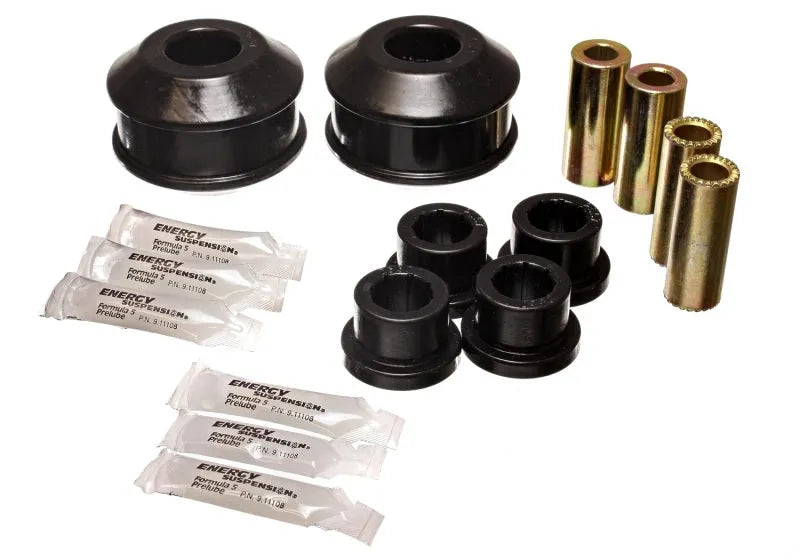 Energy Suspension Front Control Arm Bushing Set - Black (EVO 8 03-05) — fits Mitsubishi Evo 8
