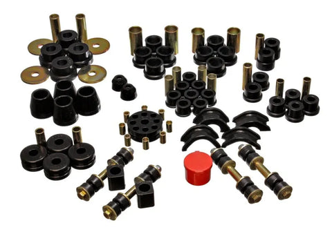 Energy Suspension Hyper-Flex Master Bushing Set - Black (260Z 74-75)