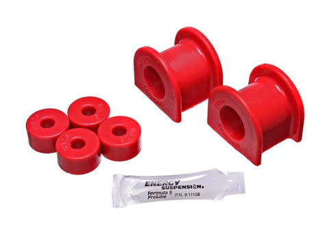 Energy Suspension 8.5141R Front Sway Bar Bushings (Red)