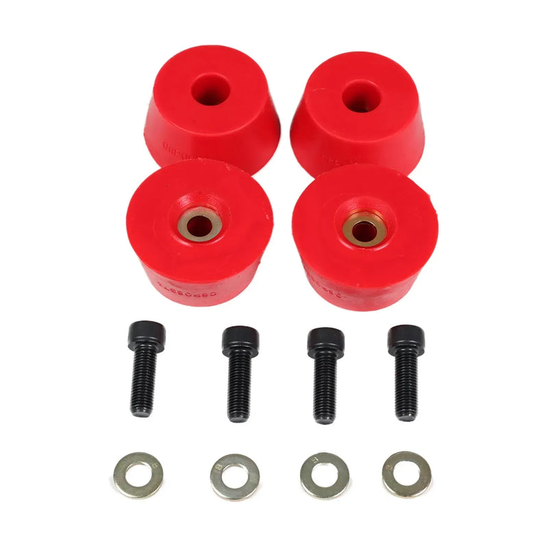 Energy Suspension Front Hyper Flex Red Bump Stop Set (4Runner 95-04) — fits Toyota 4runner