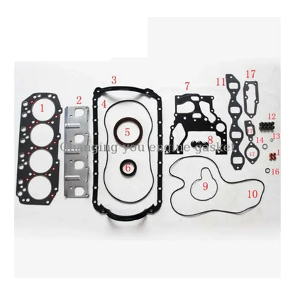 Engine 4JA1 4JB1 METAL Engine Overhaul Package Set ISUZU TROOPER CAMPO Engine 5-87812-706-4 Kren Bits