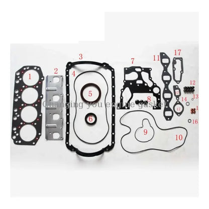 Engine 4JA1 4JB1 METAL Engine Overhaul Package Set ISUZU TROOPER CAMPO Engine 5-87812-706-4 Kren Bits