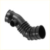 Black rubber engine air intake hose pipe with ribbed sections and two openings for Toyota Tacoma 4Runner 2005-2023