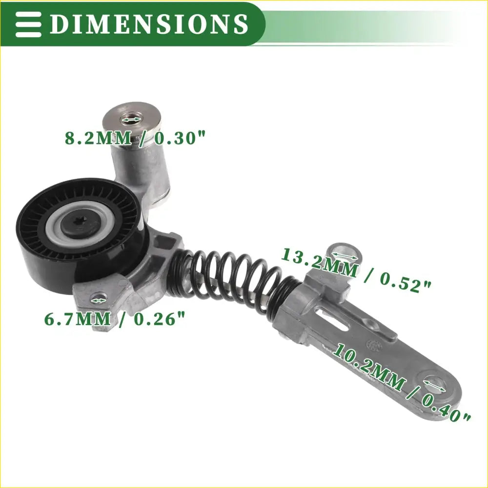 Engine Belt Tensioner Pulley Assembly for Toyota C-HR (2018-2022)