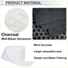White roll of melt-blown nonwoven charcoal filter material for engine cabin air filter combo toyota avalon 3.5l 2005-2012