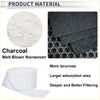 White roll of melt-blown nonwoven charcoal filter material for engine cabin air filter combo set toyota prius 2012-2015