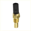 Gold-colored brass engine coolant temperature sensor with black plastic connector for toyota 4runner 2003-2009