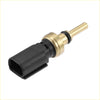 Black and brass-colored engine coolant temperature sensor with plastic housing for 2000-2004 Toyota Avalon
