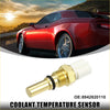Engine coolant temperature sensor for toyota rav4 with gold metal body white plastic housing and black rubber seal