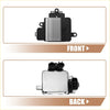 Black and silver engine cooling fan control module with ribbed heat sink and connectors for toyota 4wd ute offroad use