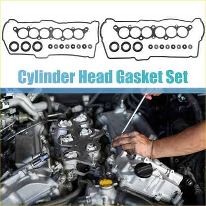 Engine Head Gasket & Valve Cover Set for Toyota 4Runner 3.4L - Gaskets