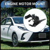 Black engine motor mount for Toyota Noah Voxy ZRR75 2013-2014 with central rubber bushing and metal brackets