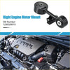 Black right engine motor mount with rubber bushings and metal brackets for toyota kluger 2001-2007 front insulator