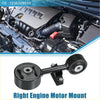 Black right engine motor mount front insulator with rubber ends and metal hardware for Toyota Kluger 2001-2007
