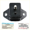 Black rubber engine mounting support with central metal bolt and side holes for toyota hilux 4runner ln85 ln100 1988-1997 genuine parts
