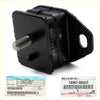 Black rubber engine mounting support with metallic bolt and mounting hole for Toyota Hilux 4Runner LN85 LN100 1988-1997