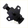 Black rubber and metal engine mount with molded plastic tab for attachment for toyota hilux 2012-2015