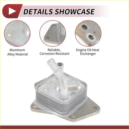 Engine Oil Cooler for Toyota Highlander (2014-2019) - 1 Set