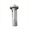 Silver metallic bolt with hex head and two holes for engine oil cooler fit for mitsubishi triton l200 2006-on