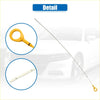 Yellow plastic handle engine oil dipstick with long metal rod and yellow tip for toyota tundra sr 4.0l 2000-2023