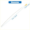Engine oil fluid level dipstick for toyota tundra sr 4.0l with a long slender metal body and bright yellow handle loop