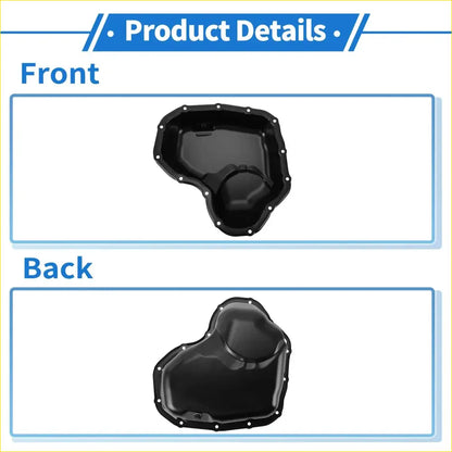 Engine Oil Pan for Toyota Highlander 2018-2021 Steel Black 1 x Pc