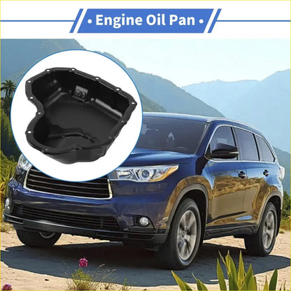 Engine Oil Pan for Toyota Highlander 2018-2021 Steel Black 1 x Pc