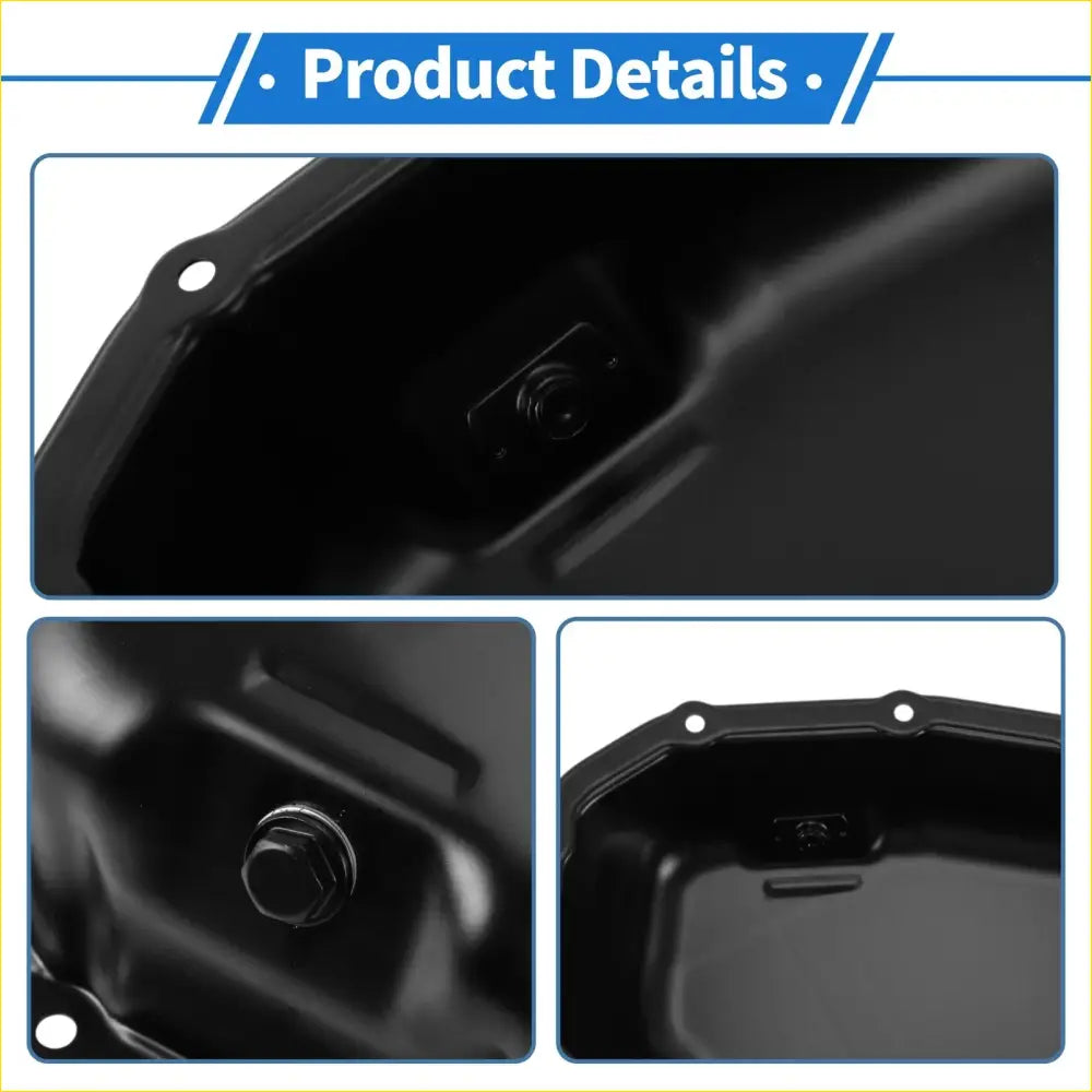 Engine Oil Pan for Toyota Highlander 2018-2021 Steel Black 1 x Pc