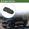Engine oil pan for toyota tundra 2007-2021 in iron black with glossy finish and reinforced mounting points
