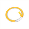 Engine push start stop button cover trim ring for toyota with bright yellow adhesive on metal edge for 4wd ute offroad