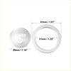 Silver circular metal engine push start stop button cover trim ring with power symbol for toyota 4wd ute offroad