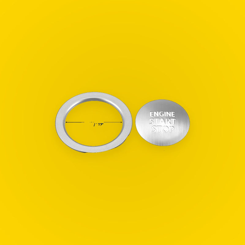 Engine Start Stop Button Cover Set for Toyota Alphard 30 Series (2015-2020)